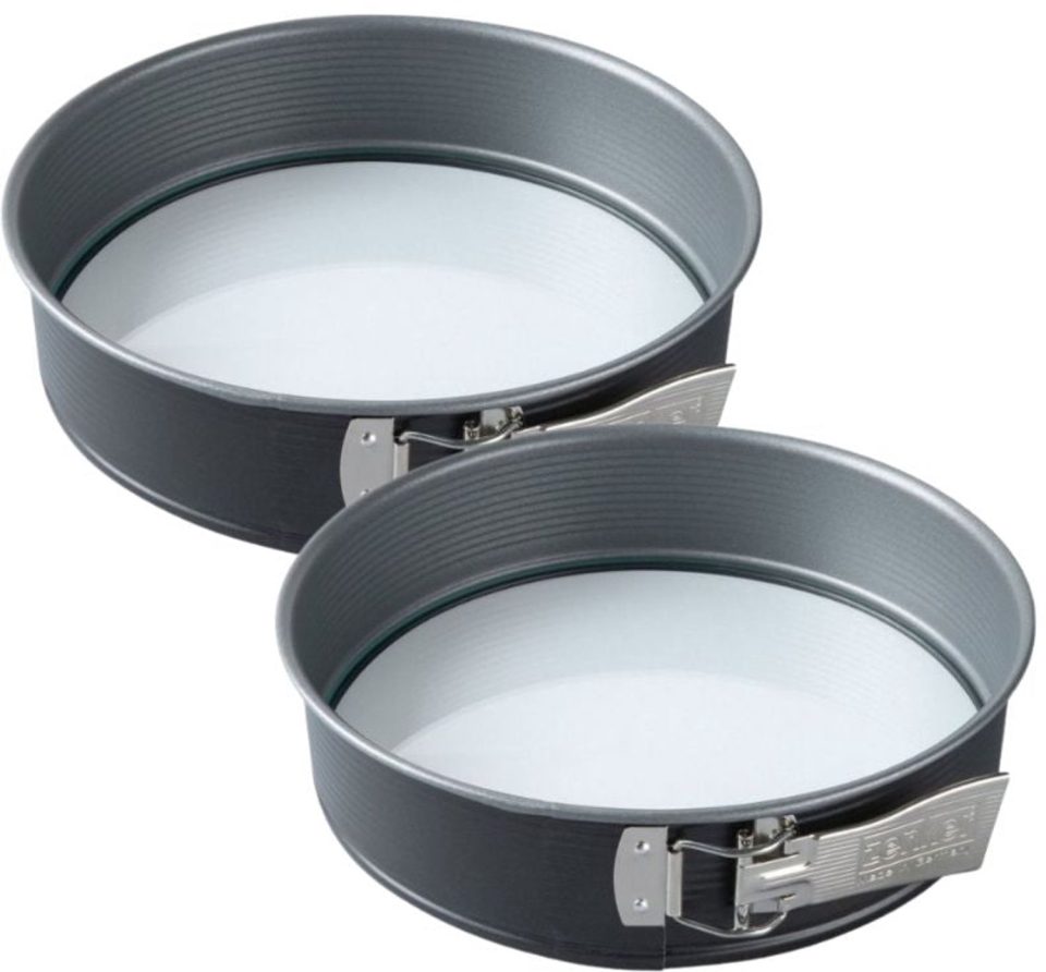 Zenker Set van 2 springvormen met glazen bodem Energy 26 cm