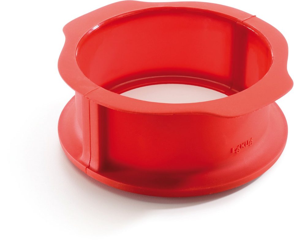 Lékué springvorm Rond met Keramisch bord ø Red 15 cm