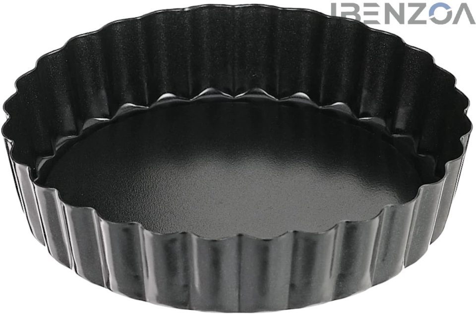 Ibenzoa bakvorm Set Metaal Zwart 12 cm