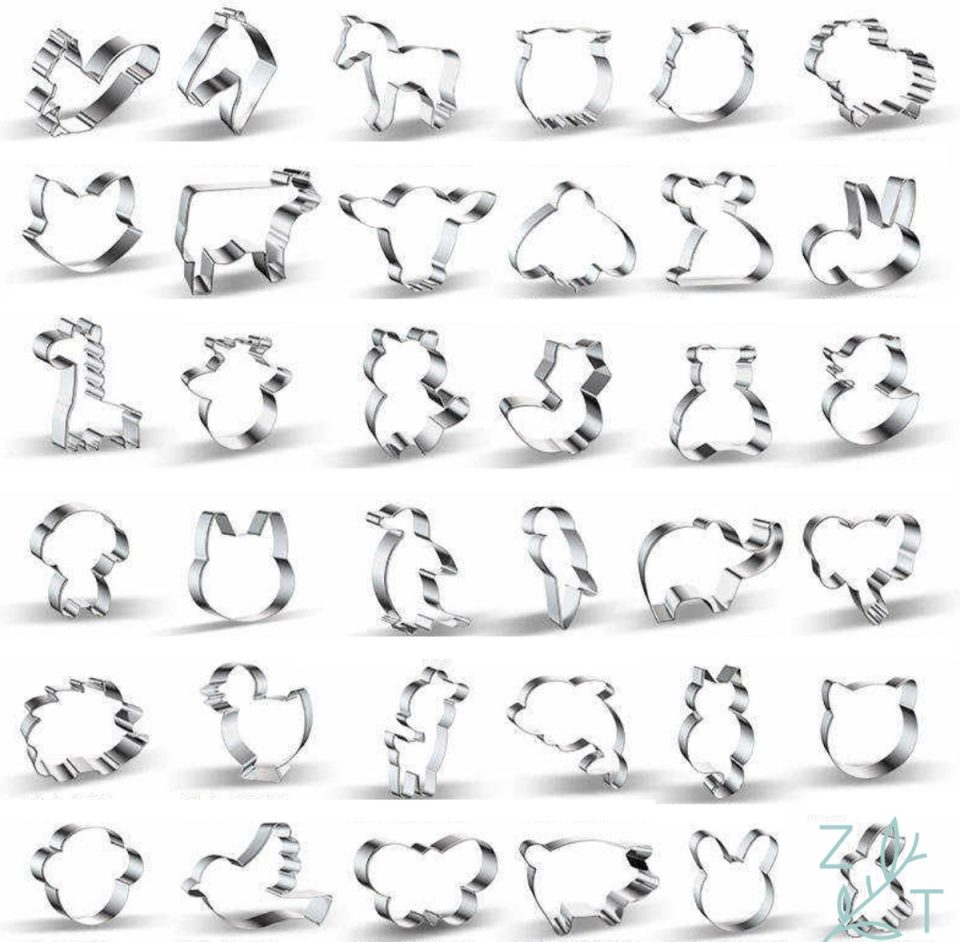 ZijTak uitsteekvorm set (36 stuks)