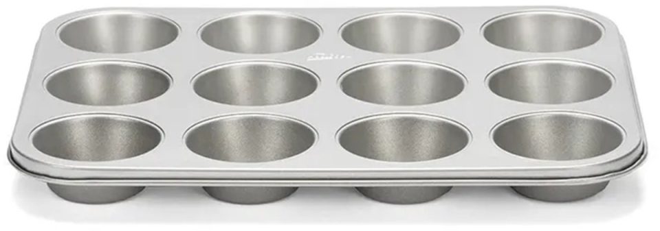 Patisse muffinvorm Silver Top (12 stuks)