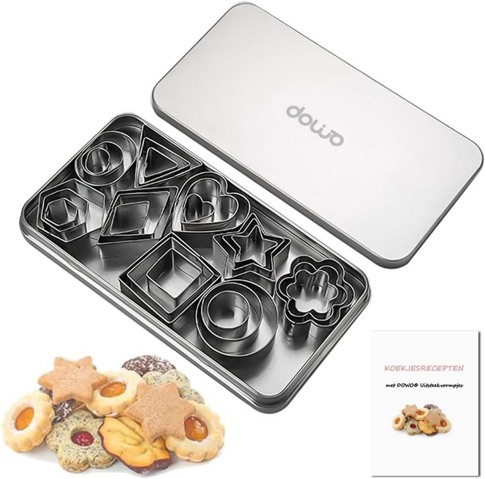 Dowo® uitsteekvorm set (30 stuks)