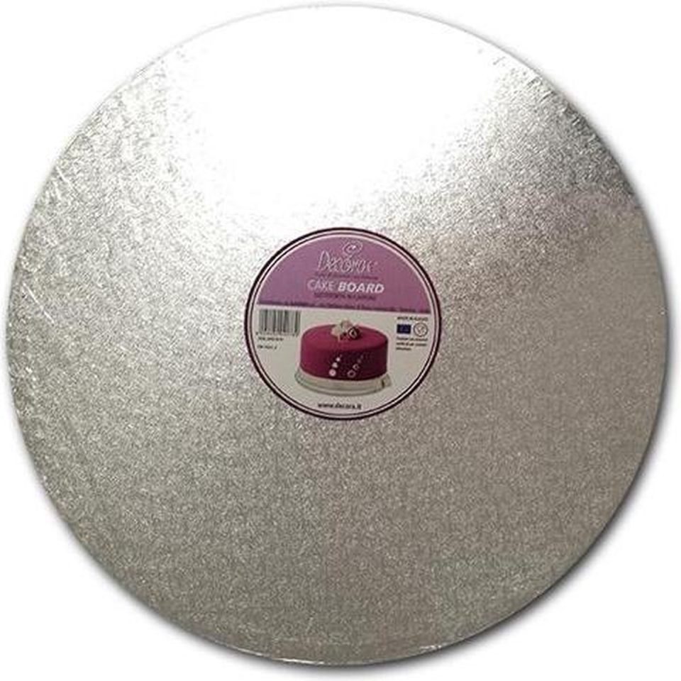 Decora cakeboard hoog rond 1,2 cm 45 cm