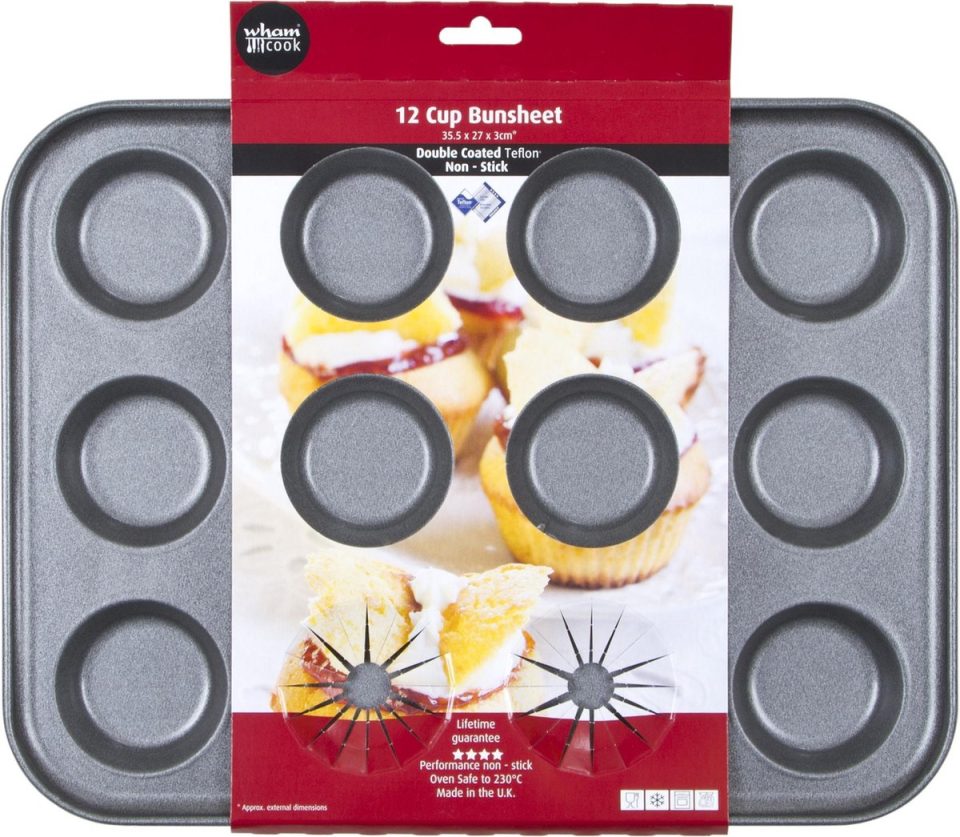 Wham Cook bakvorm Essentials Non Stick (12 stuks)