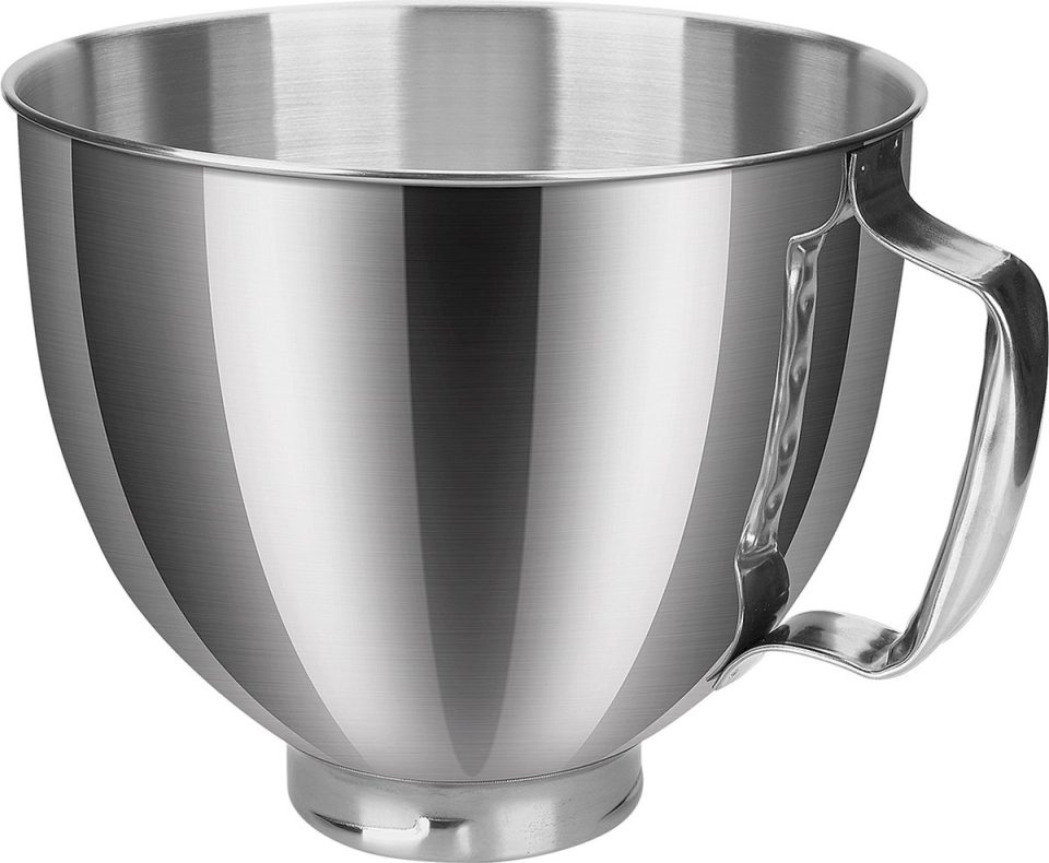 Mmobiel Roestvrijstalen Mengkom voor KitchenAid 4.5-5 Quart Tilt-Head Stand Mixers