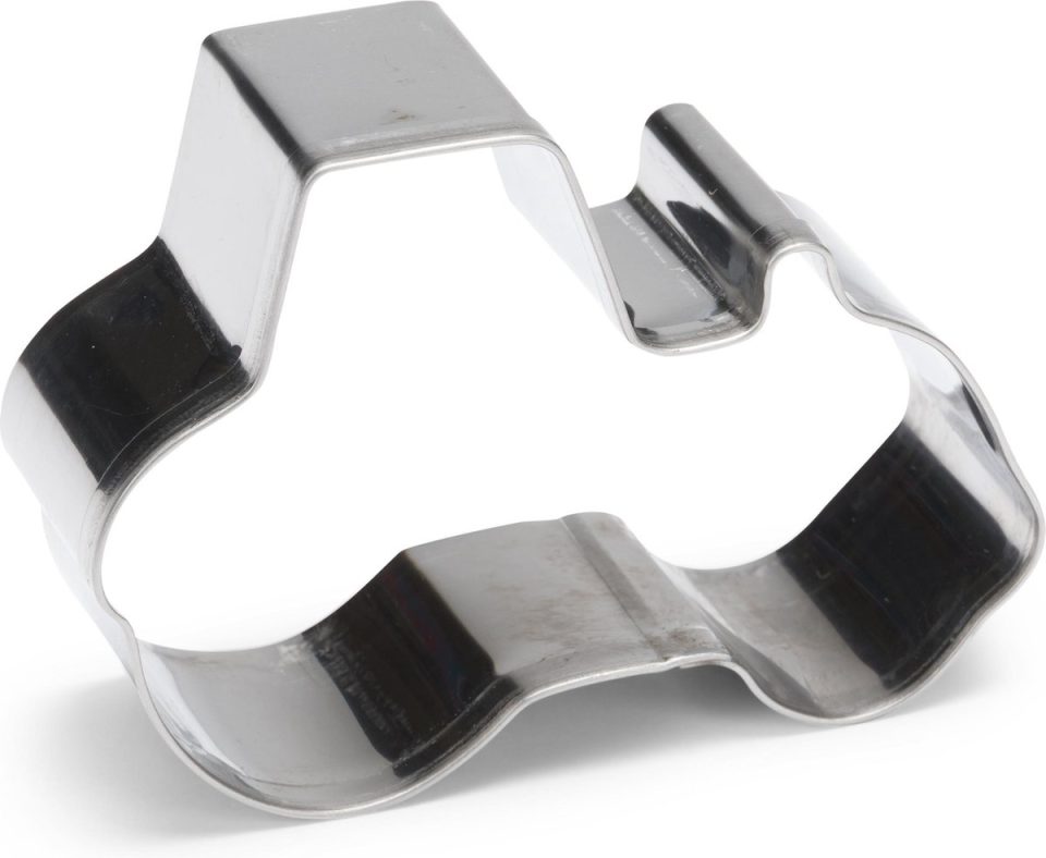 Patisse uitsteekvorm Traktor RVS zilver 7 cm