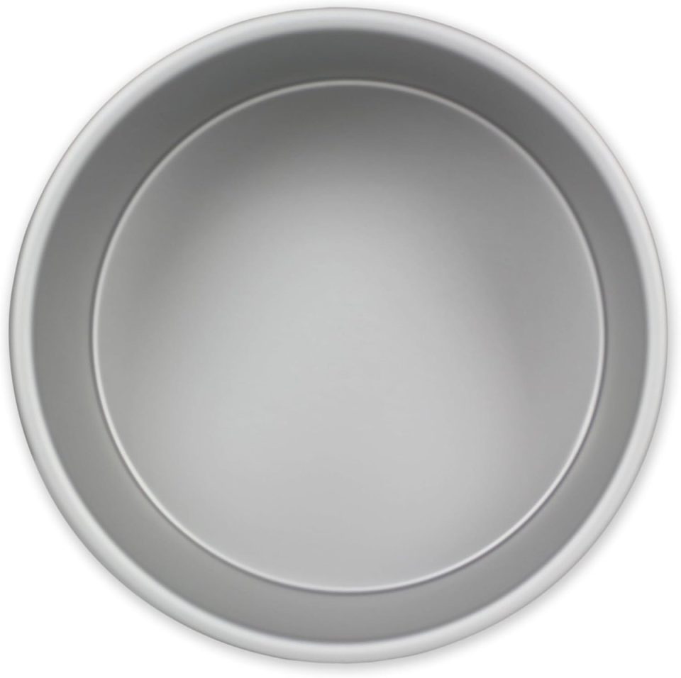 Famanu cakevorm Geanodiseerde aluminium ronde 6 x 4 inch 15 cm