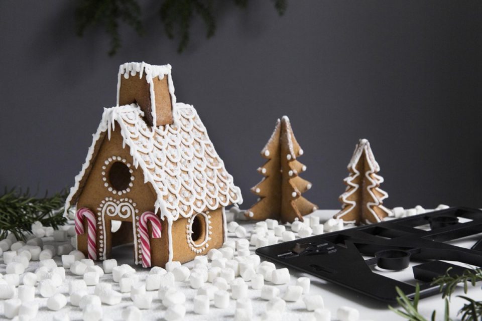 GastroMax Uitsteekmal Kerstboomkoekjesvorm, breedte: 285 mm