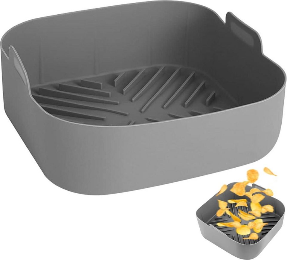 HomeShopXL bakvorm hsxl voor Airfryer Bakjes Siliconen 20 cm (1 stuks)