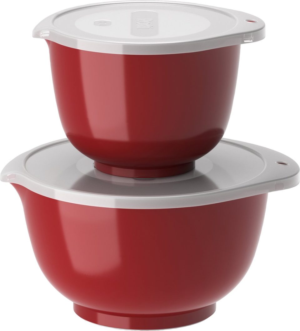 Rosti beslagkom Margrethe Set 4 delig Rood 3 l