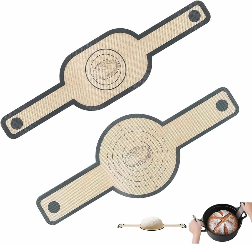 Hbymyda bakmat siliconen voor Dutch Oven (2 stuks)