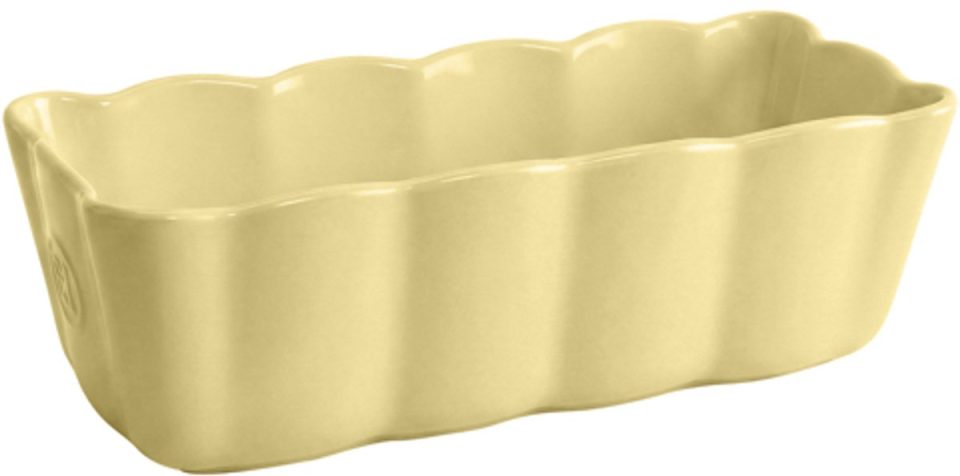 Emile Henry cakevorm Madeleine Klein Geel 245 x 110 x 80 mm