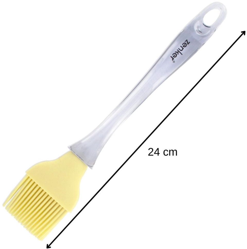 Zenker Keuken- en bakkwast van siliconen haren 24 cm