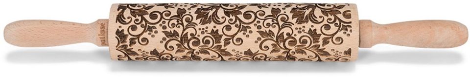 Patisse Decoratie-deegroller Hout Bruin 20 cm