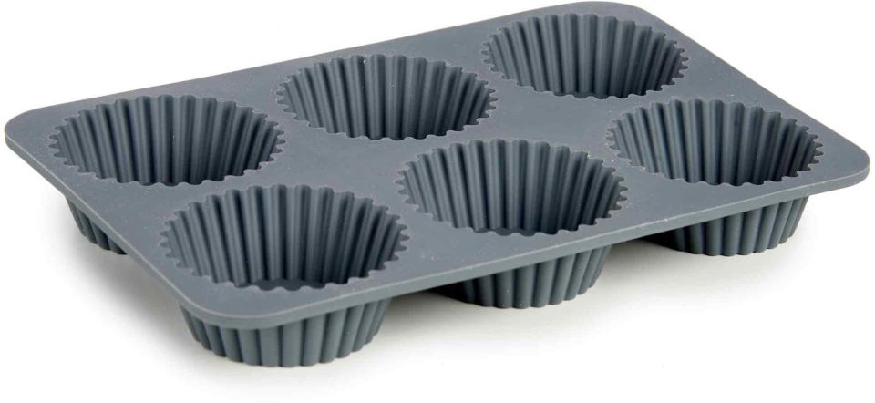 Kinvara siliconen bakvorm, donkergrijs 26 x 17 x 3 cm