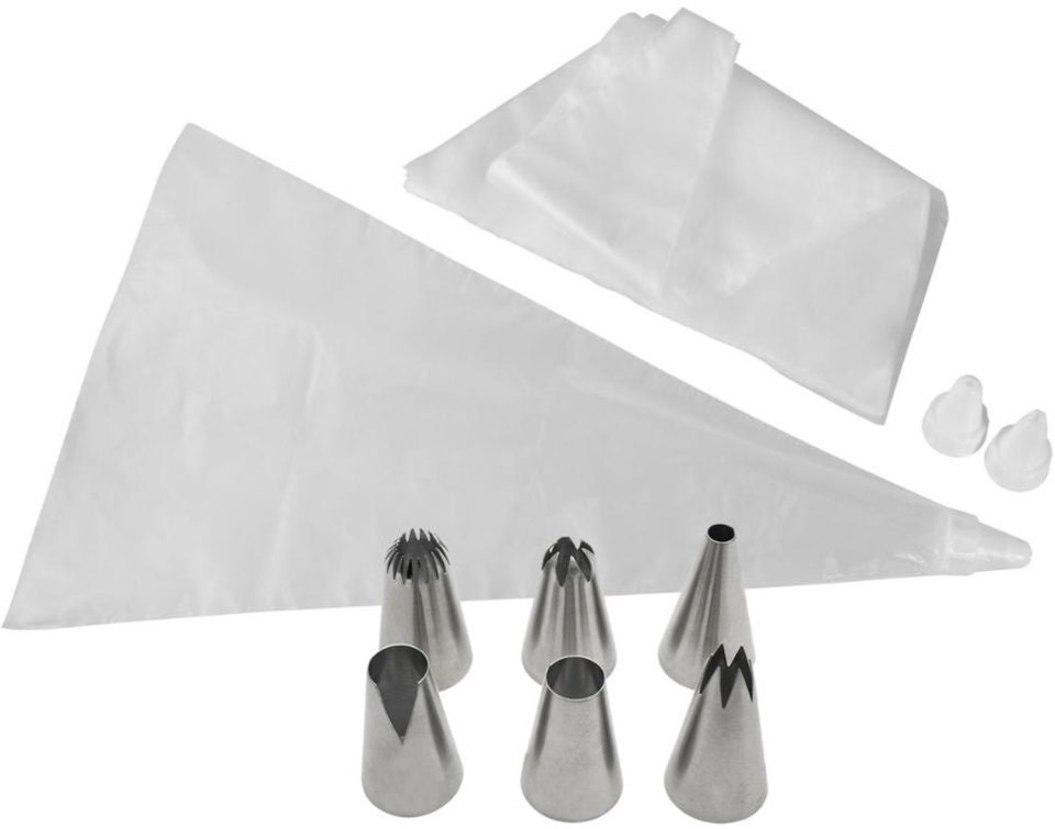 Zenker Set van 20 spuitzakken van plastic 32 cm