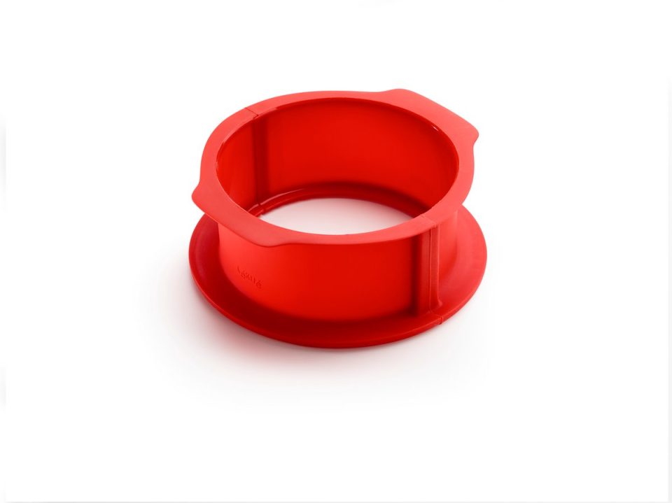 Lékué springvorm Rond met Keramisch bord ø Red 18 cm