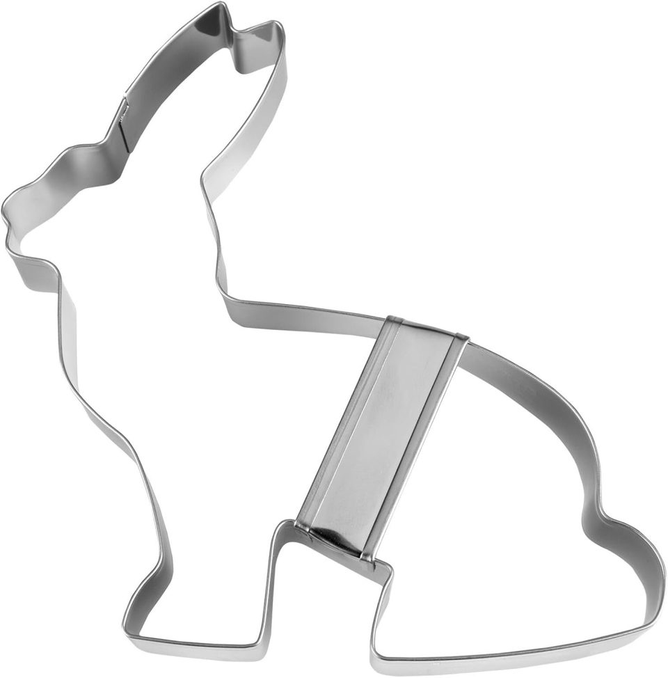 Städter Zittende Konijn Koekjesvorm, rvs, 14 cm