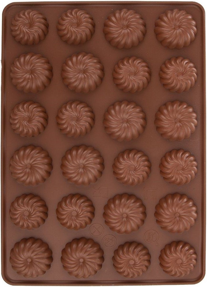 orion group bakvorm Koekjesvorm Silicone Bruin sillinie voor Koekjes