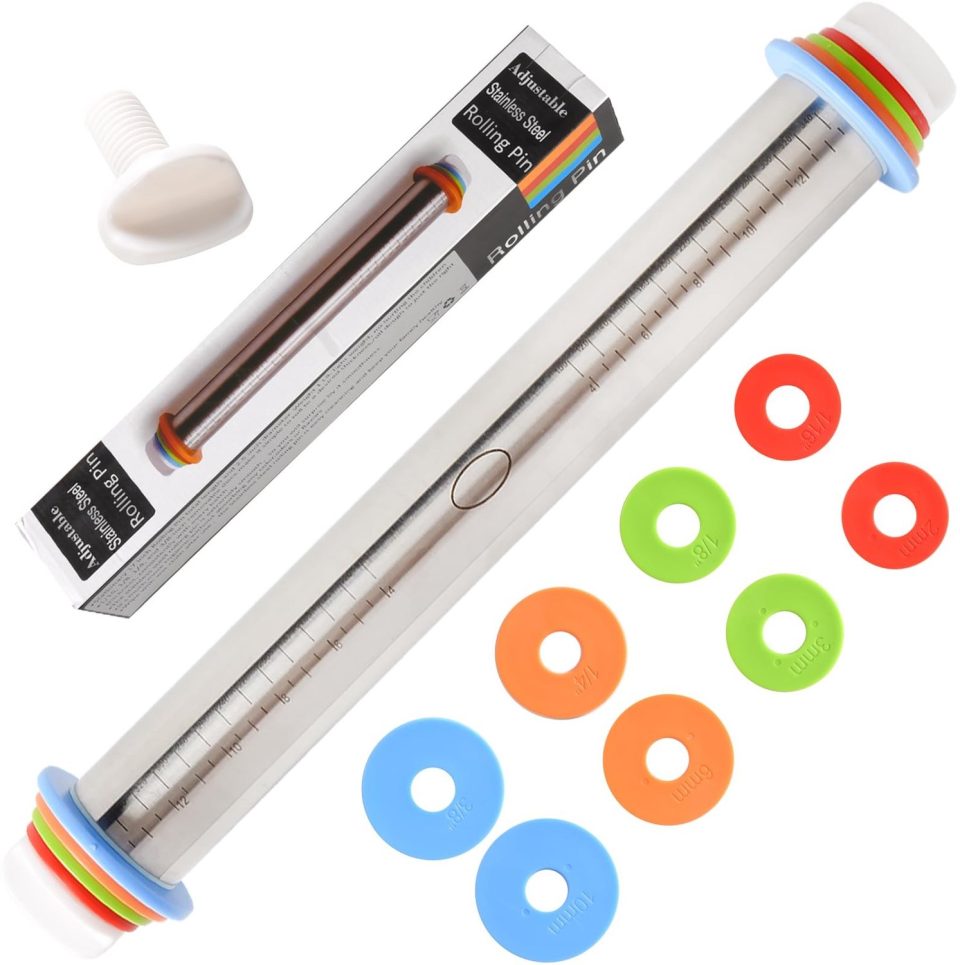 Famanu deegroller Verstelbare met 4 diktes