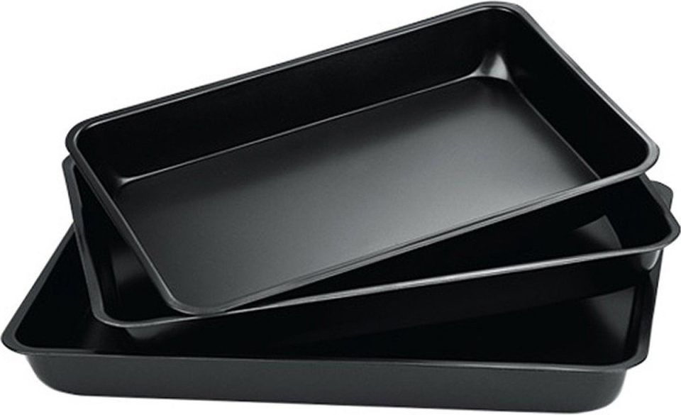 Kinghoff bakvorm 4199 Bakblikken set van 3 zwart