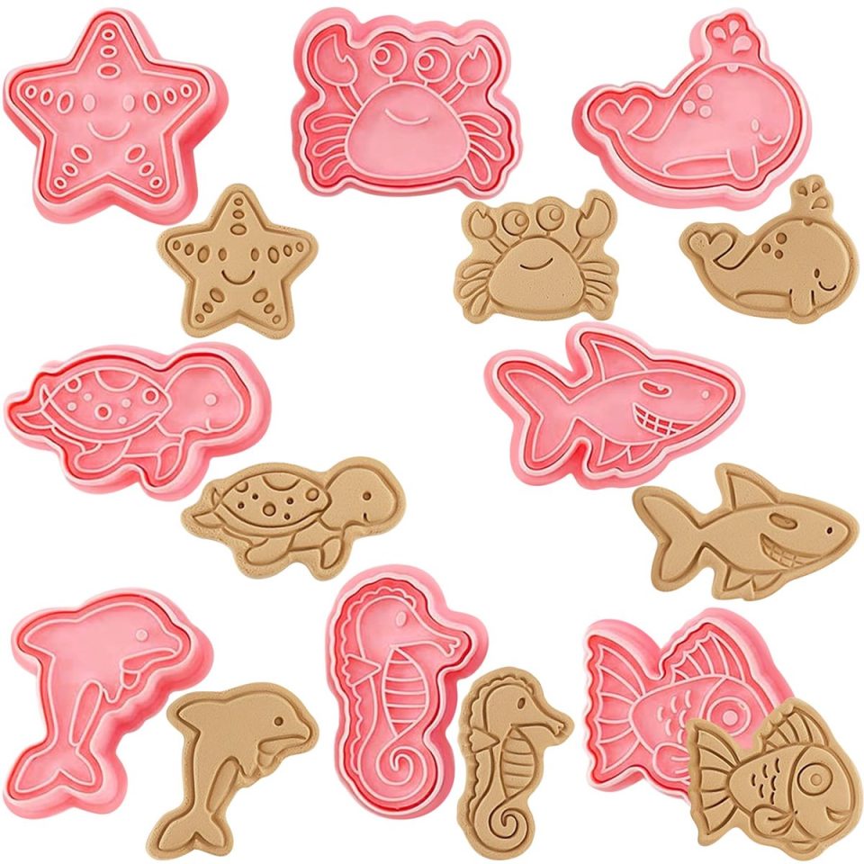 Ibenzoa Set van 8 Uitsteekvormpjes voor Kinderen
