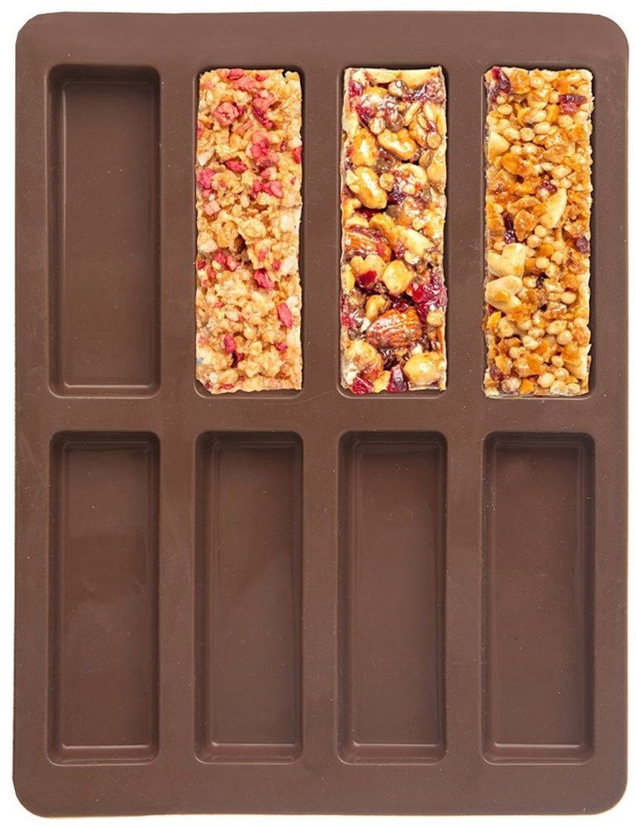 Orion siliconen bakvorm Sillinie Bruin 22 x 16,5 x 1,5 cm