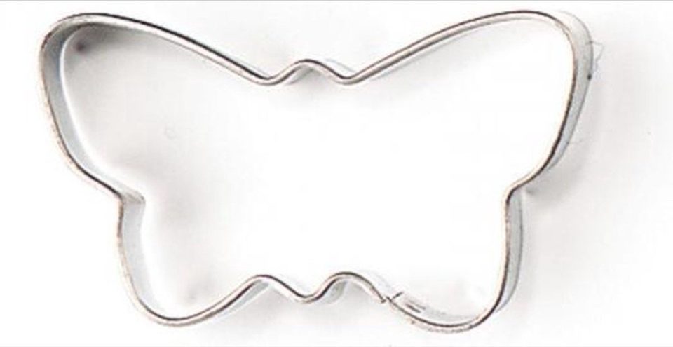 Heble® uitsteker *** Koekjes Vlinder Butterfly 5 X 3 X 1 cm