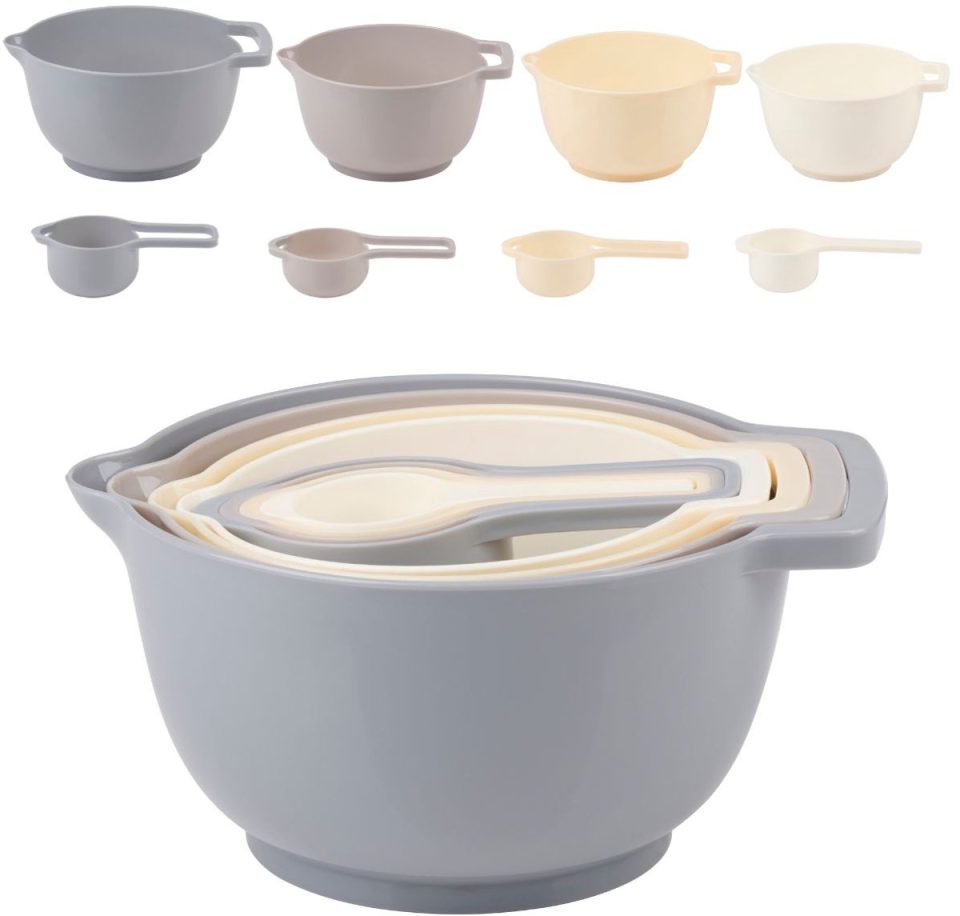 Alpina beslagkom Set 8-Delig met Maatlepels 62 ml 2,8 l