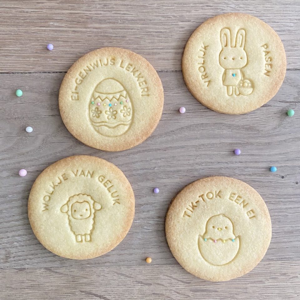 Meer van Moos Koekstempel Pasen Set van 4