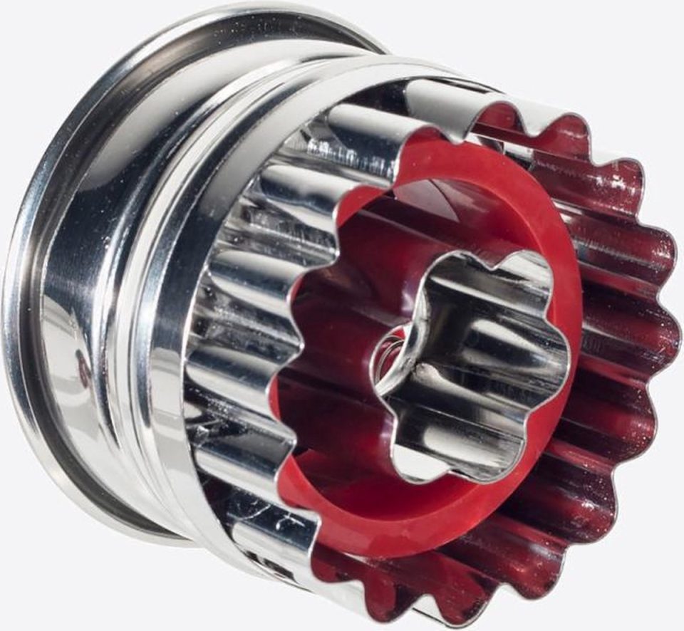 Westmark uitsteekvorm uit rvs rosette 5,3 x 4,1 x 2,2 cm