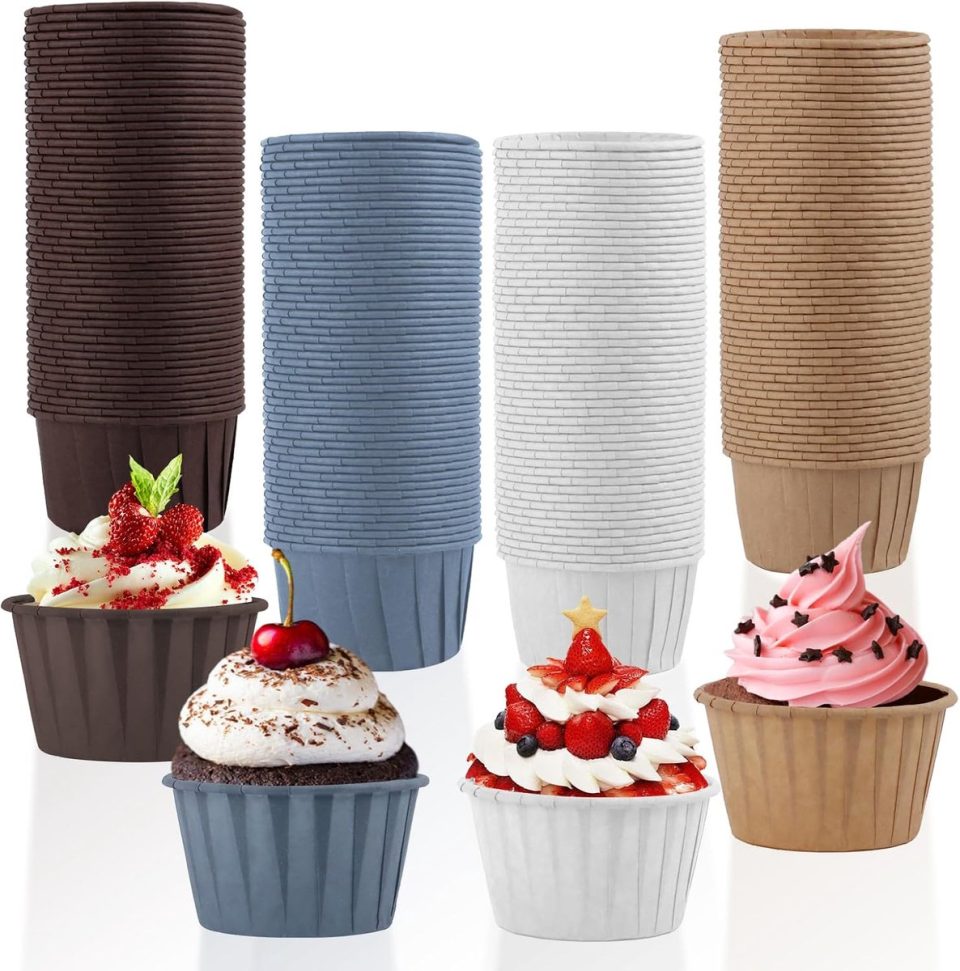 Imperatoris Cupcake vormpjes papier Set van 200 6,5 cm