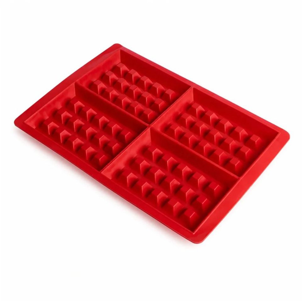 Jonyx bakvorm Wafelvorm Wafel Rood