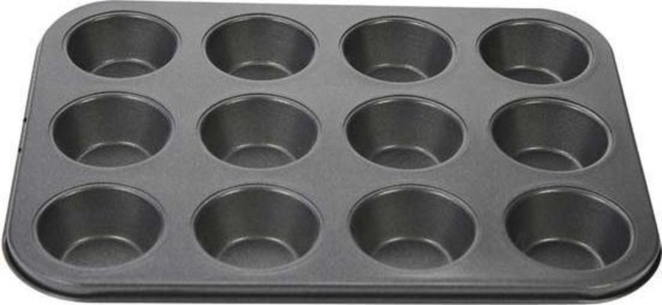 Cosy&Trendy muffinvorm Cosy & Trendy Mini Zwart 12 Muffins