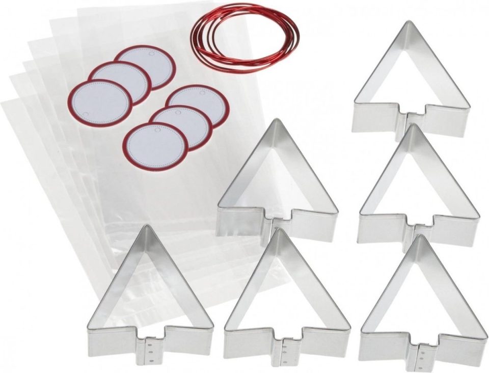 Wilton gift cookie cutter set 60delig