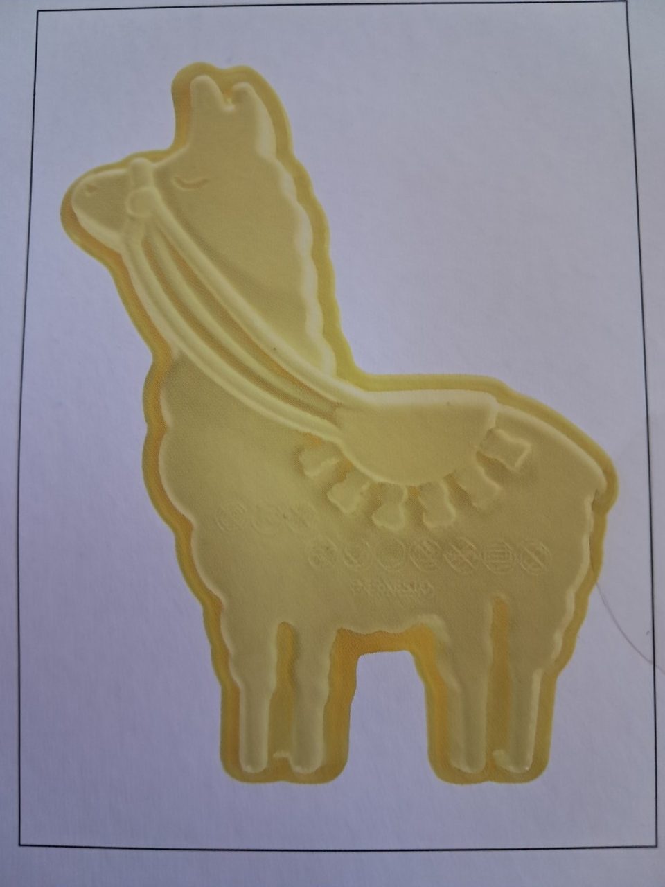 ernesto siliconen bakvorm Lama 26 x 19 x 5,5 cm