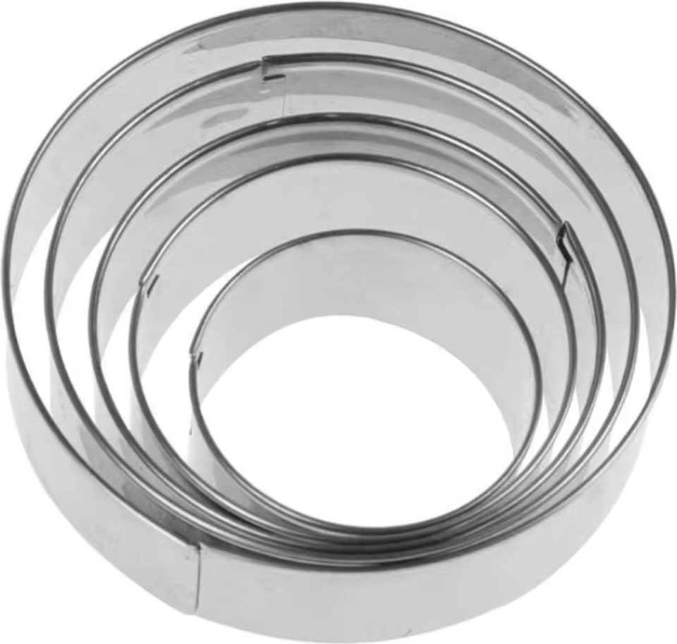 Winkrs Uitsteekvormen set 5 Cirkels 7 cm