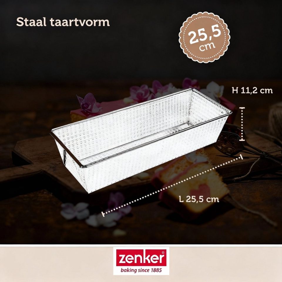 Zenker cakevorm Silver 25,5 cm