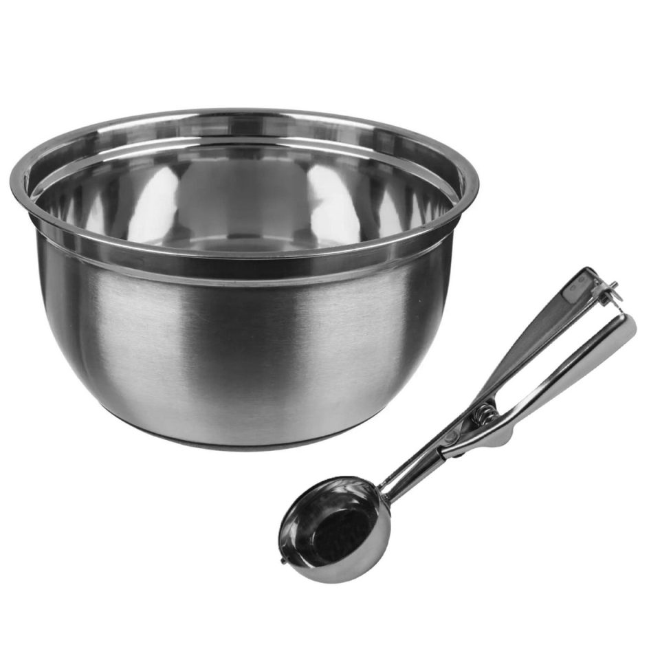 Secret de Gourmet beslagkom Oliebollen bakken set 23 cm