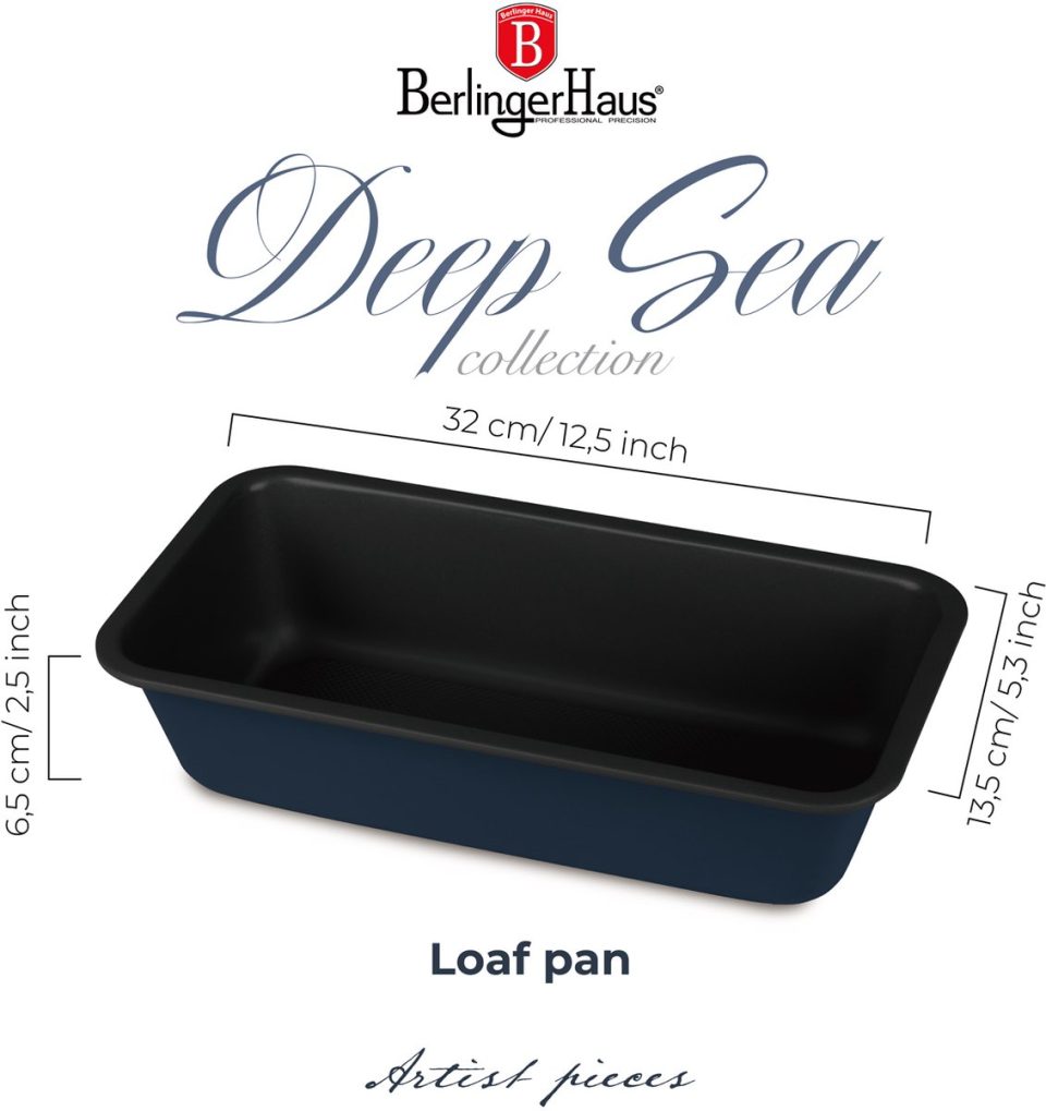 Berlinger Haus broodvorm Deep Sea blauw