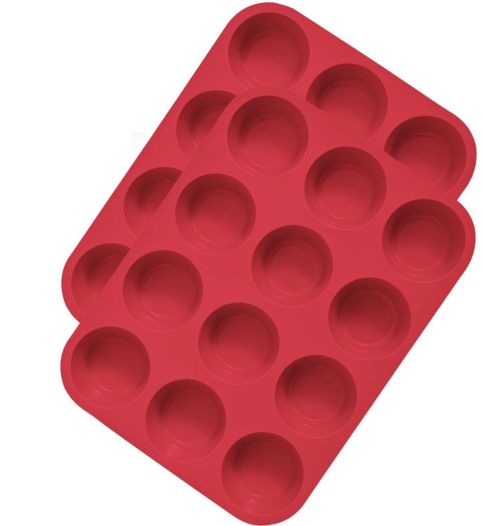 Tovbmup muffinvormen Rood (2 stuks)