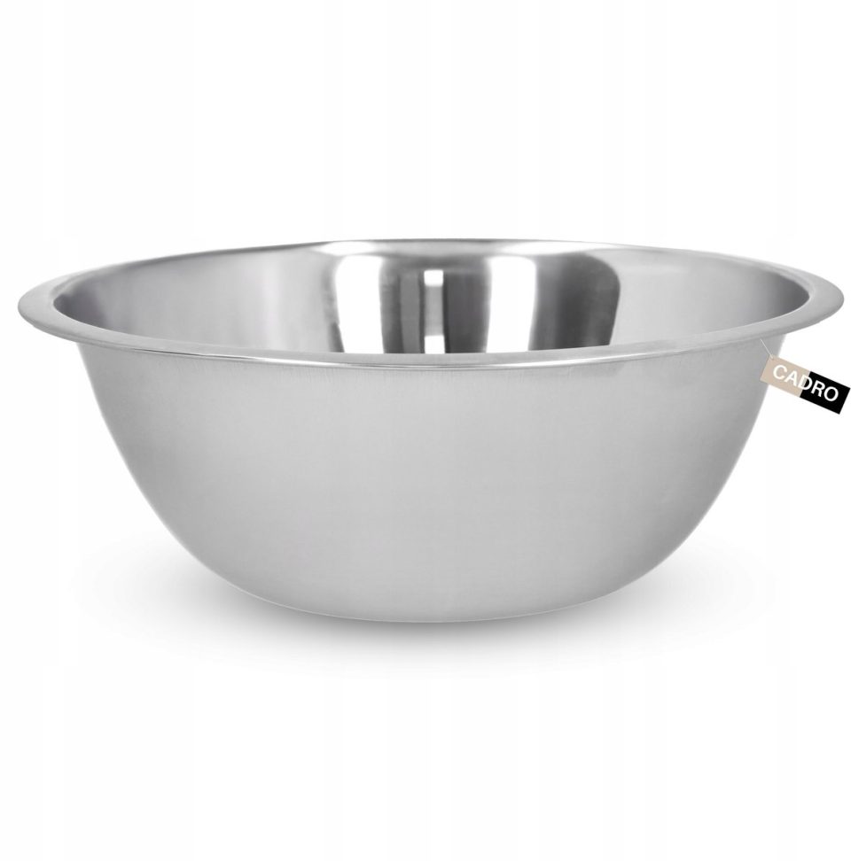Cadro RVS Mengkom Keuken Kom voor Salades en Bakken 24 cm