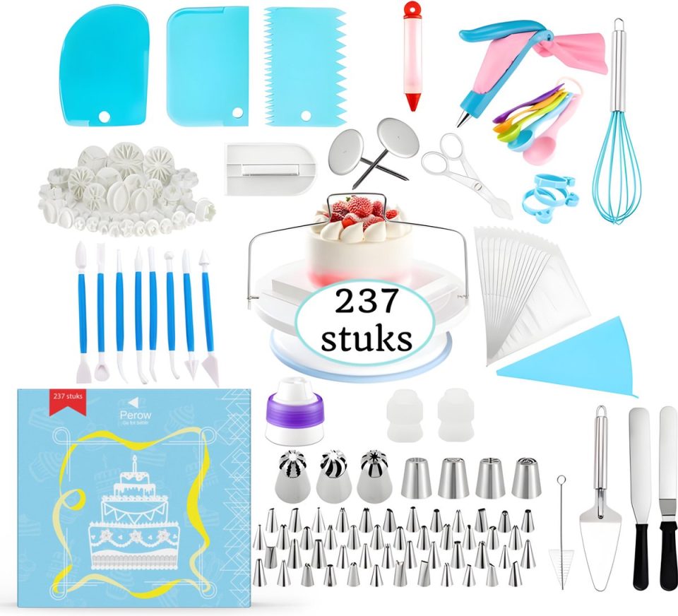 Perow Taarten Bak Set 237 Delig