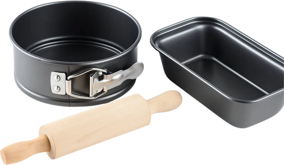 Lomera cakevorm Kinderbakset 3 Delig Non-Stick
