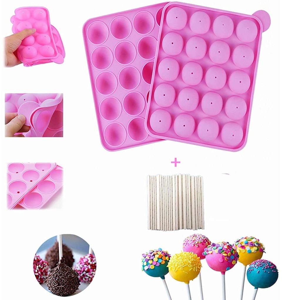Duraxl Cakepop vorm Siliconen 20 holtes