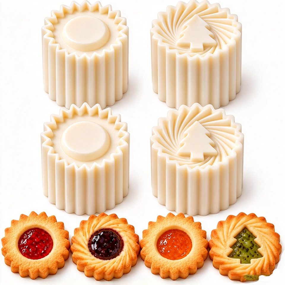 4-delige set Wit
