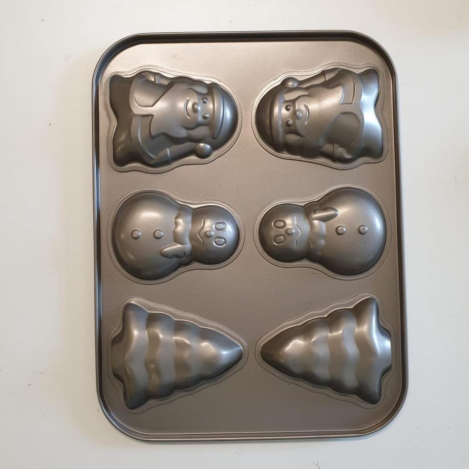 H@S Decoration cakevorm Kerst