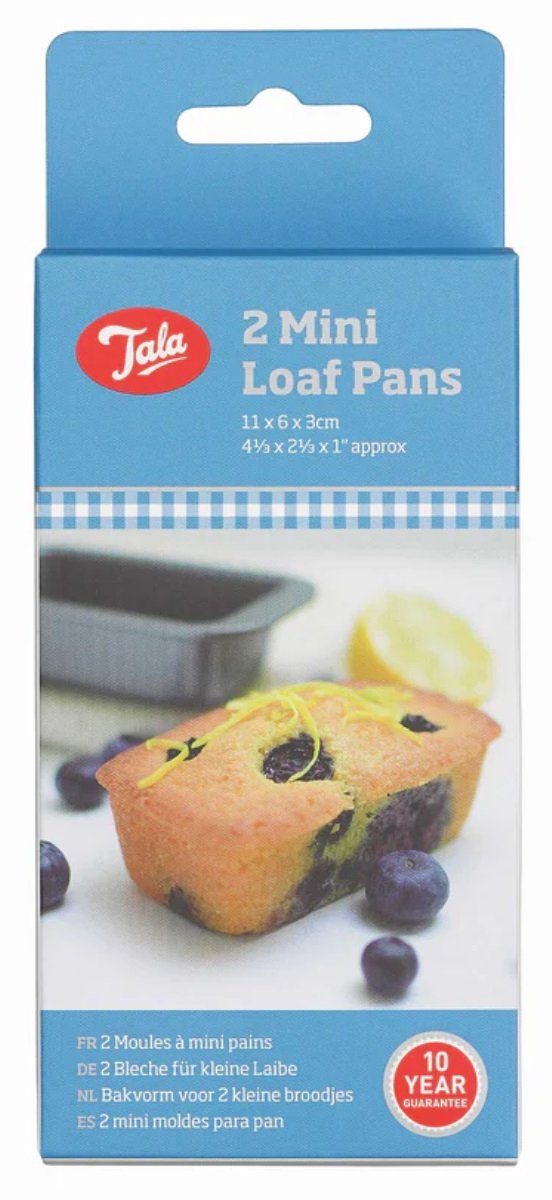 Tala cakevorm Everyday Mini Set 11 x 6 x 3 cm (2 stuks)
