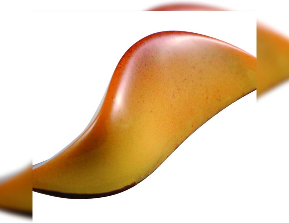 Martellato chocoladevorm Professionele, bonbonvorm, mal om bonbons te maken, wave, MA1004