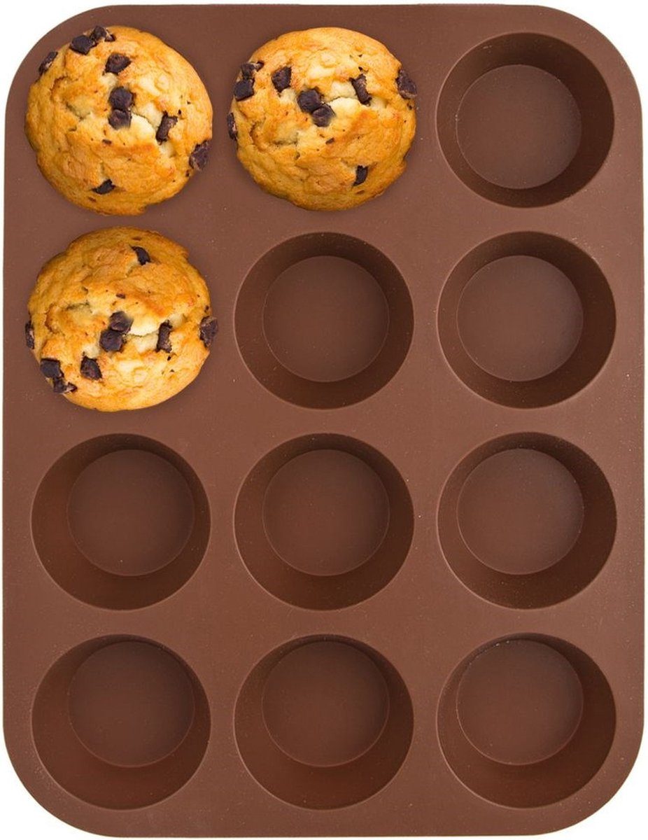 orion group muffinvorm Silicone Bruin sillinie